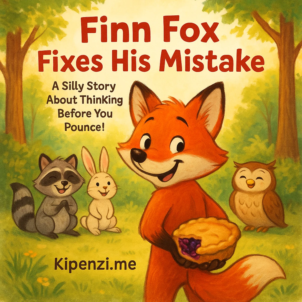 Finn Fox Fixes His Mistake - A Silly Story About Thinking Before You Pounce!